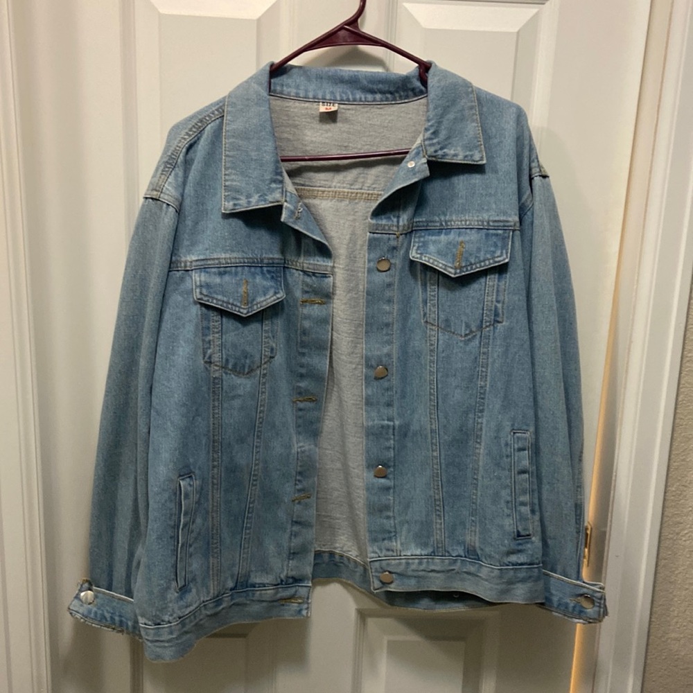 Denim Oversized Jacket sz M